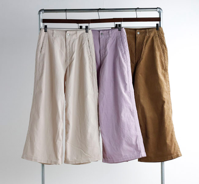 SALE 40%OFF MEYAME メヤメ MEY-2224 コーデュロイ サイドラインワイドパンツ CORDUROY SIDE LINE WIDE PANTS