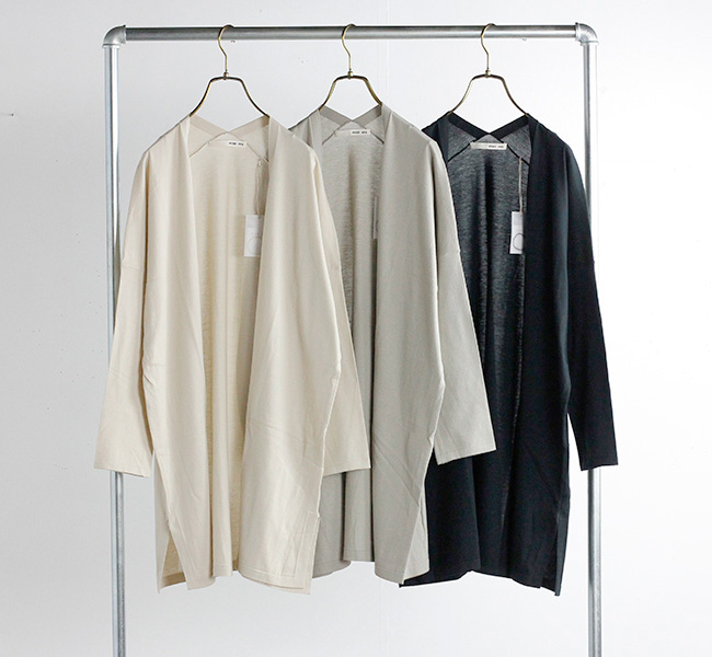 evam eva エヴァムエヴァ ライジングヤーンローブraising yarn robe E221K063 evam eva エヴァムエヴァ raising yarn robe E221K063