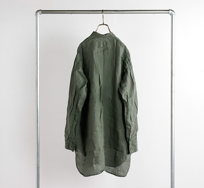 SALE30%OFF //HTS LNHT2021L LINEN PLAIN STAND COLLAR SHIRTS リネンスタンドカラーシャツ HTS LNHT2021L LINEN PLAIN STAND COLLAR SHIRTS リネンスタンド