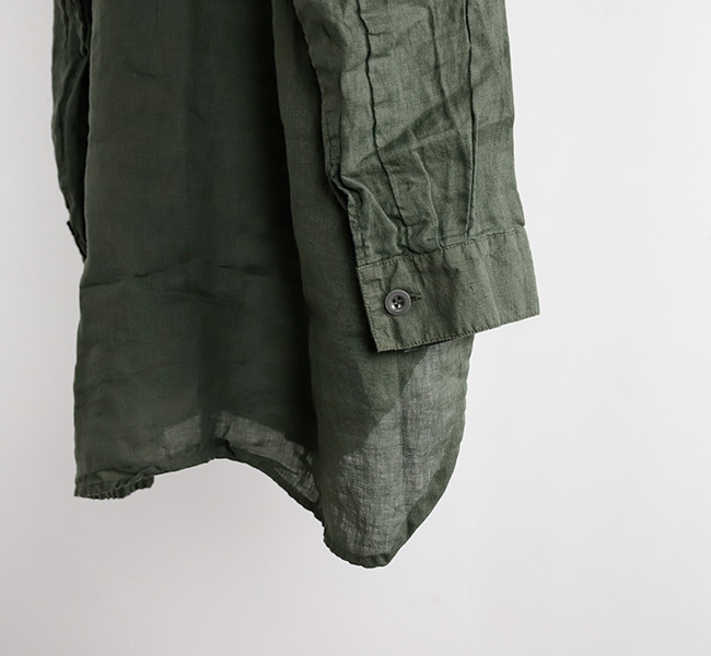 SALE30%OFF //HTS LNHT2021L LINEN PLAIN STAND COLLAR SHIRTS リネンスタンドカラーシャツ HTS LNHT2021L LINEN PLAIN STAND COLLAR SHIRTS リネンスタンド