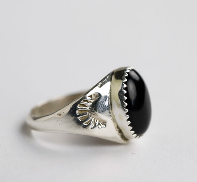 indian jewelry インディアンジュエリー ナバホ オニキス
