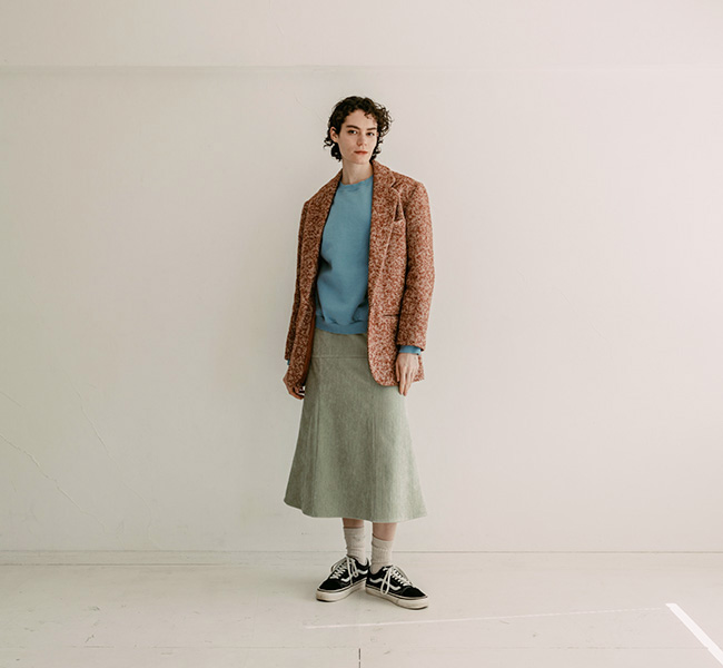 MEYAME メヤメ セーター　ライトグリーン MEYAME ニット セーター MEYAME/メヤメ ウォッシャブルメリノ