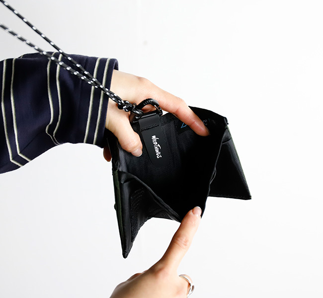 WILD THINGS ワイルドシングス NECK WALLET (X-PAC&SPECTRA