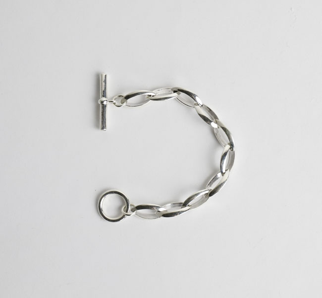 General T-bar Bracelet 925 Silver レモンティ General T-bar Bracelet 925 Silver レモンティ