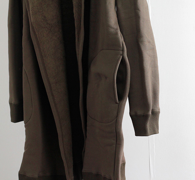 SOIL ソイル フードカーディガン GNSL20531 PLAIN SWEAT HOODED