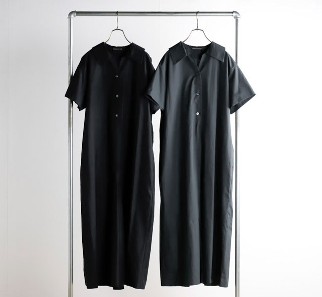 SALE30%OFF mizuiro ind ミズイロインド ワイドカラーカバーオール 2-250083