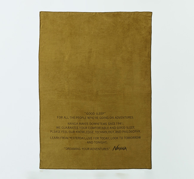 NANGA　ナンガ GOOD SLEEP MONOCHROME COTTON BLANKET S/グッドスリープモノクロームコットンブランケット シングル
