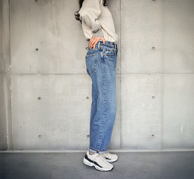 orslow オアスロウ SHORT LENGTH 105 90'S DENIM USED (*ZIPPER