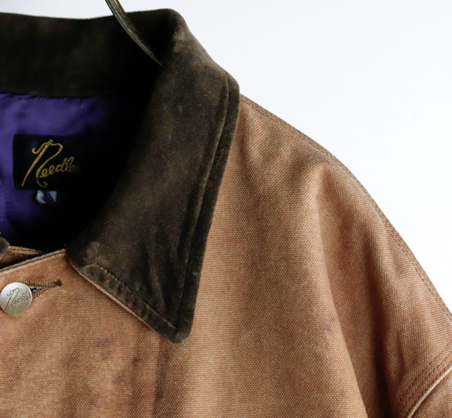 NEEDLES ニードルズ Coverall - Duck / Kakishibu Paint カバーオール