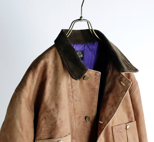 NEEDLES ニードルズ Coverall - Duck / Kakishibu Paint カバーオール