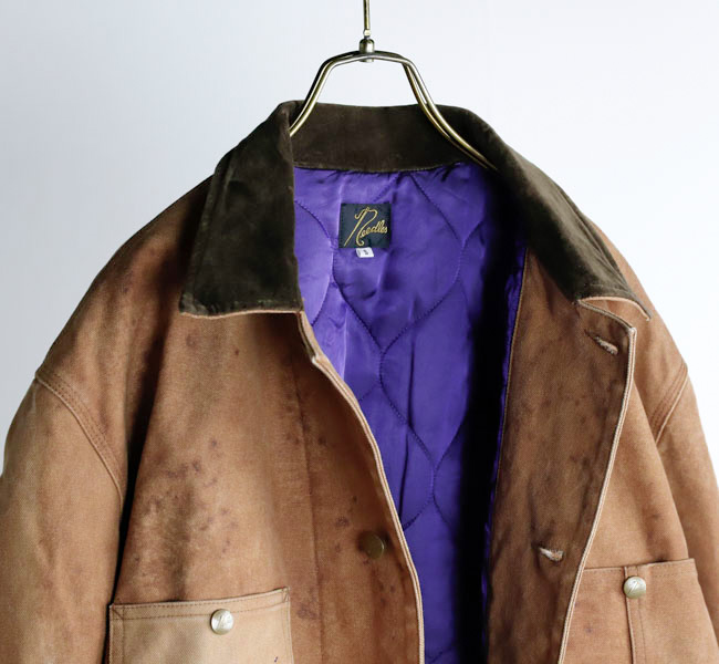 NEEDLES ニードルズ Coverall - Duck / Kakishibu Paint カバーオール