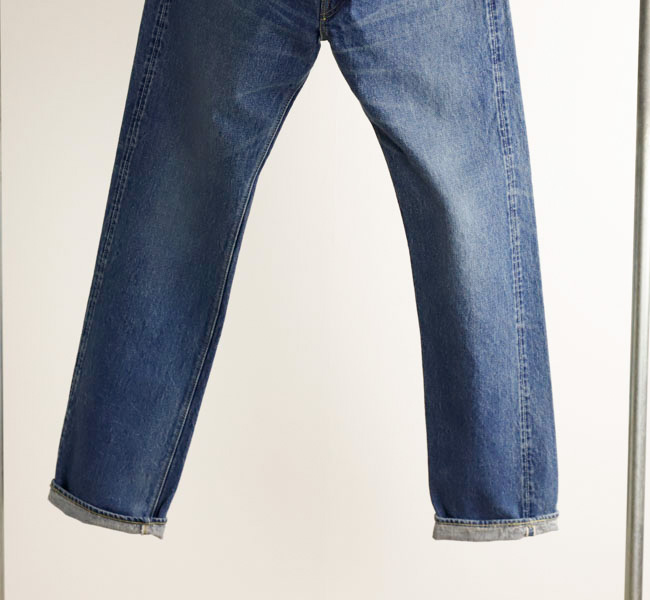 orslow オアスロウ 107 IVY FIT SELVEDGE DENIM 2Year Wash