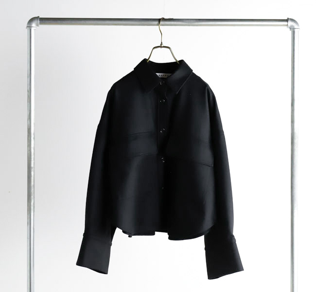 sacraサクラ　 CPOシャツジャケット SACRA サクラ 125512071 クロップドシャツジャケット H.COUNT