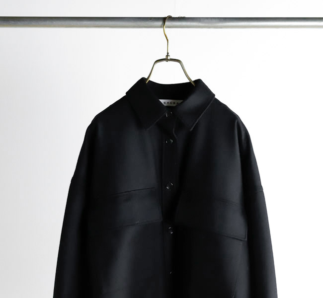 sacraサクラ　 CPOシャツジャケット SACRA（ファッション） SACRA サクラ ギャバジン シャツ