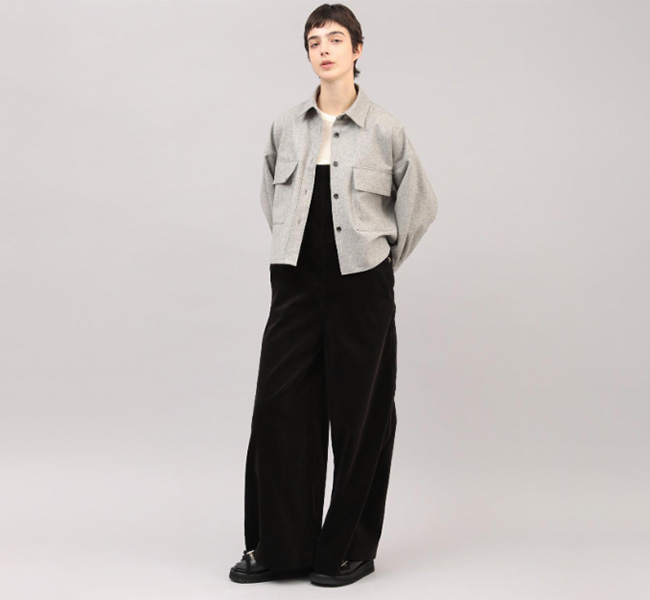 sacraサクラ　 CPOシャツジャケット SACRA/サクラ｜「サクラ」ウールブレンドのシャツ・ジャケット