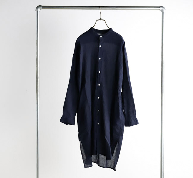 ARMEN シングルガーゼバンドカラーシャツ ARMEN（アーメン）の「【ARMEN/アーメン】 シングルガーゼバンド