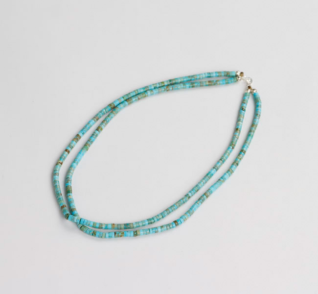 indian jewelry インディアンジュエリー SANTO DOMINGO サントドミンゴ ターコイズ シルバー925 ネックレス