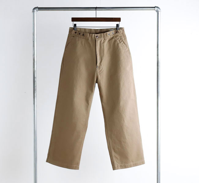 ordinary fits オーディナリーフィッツ 180-BEG ベルパンツ ベージュ BELL PANTS BEIGE
