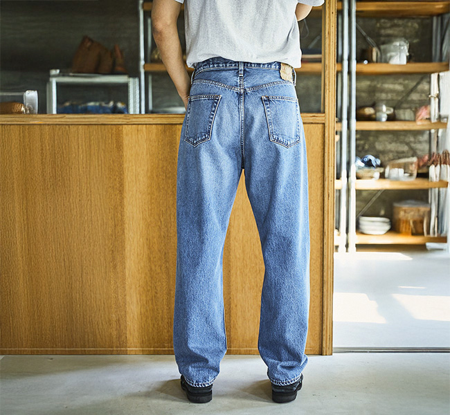 orslow オアスロウ 101 DAD'S FIT DEINM デニム 01-1100W-81]orSlow(オアスロウ) SUPER DADS DENIM PANTS デニム