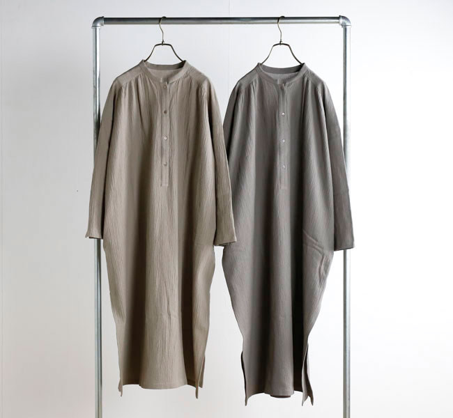evam eva エヴァムエヴァ E261T053 コットンワンピース cotton one-piece