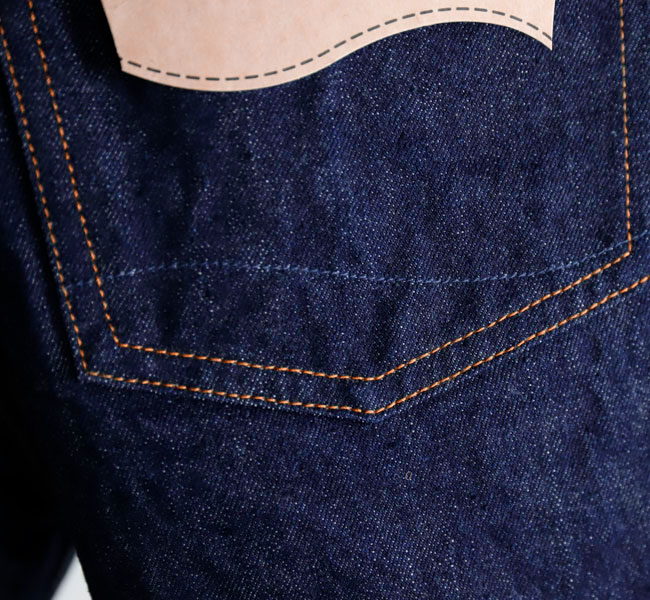 orslow オアスロウ 107 IVY FIT SELVEDGE DENIM ONE WASH