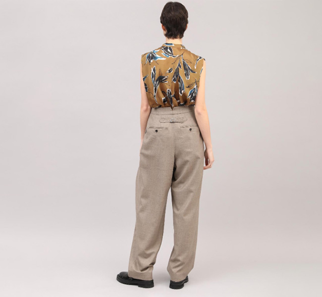SACRA サクラ 125515112 テーパードパンツ H.COUNT WORSTED