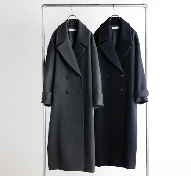 SACRA サクラ 125500011 ダブルメルトンコート SUPERIOR MELTON COAT