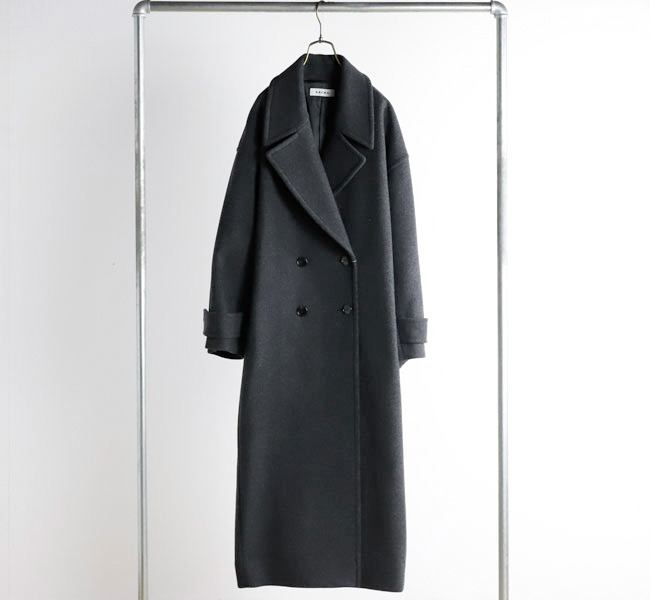 未使用級 SACRA サクラ ラムウール メルトン コート ジャケット 38 未使用級 SACRA サクラ ラムウール メルトン コート ジャケット