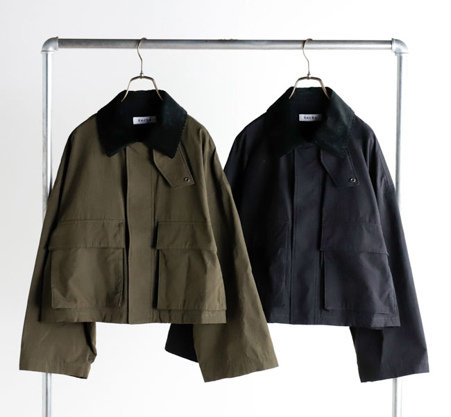 SACRA サクラ 125502031 フィールドジャケット WAXED HIGH DENSITY