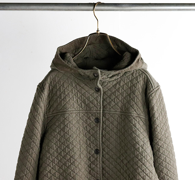 ARMEN アーメン HOODED QUILT COAT ARMEN アーメン NAM0555 コットンキルト フードジャケット