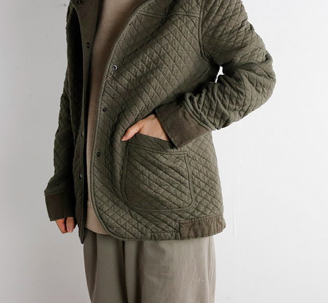ARMEN アーメン HOODED QUILT COAT ARMEN アーメン NAM0555 コットンキルト フードジャケット