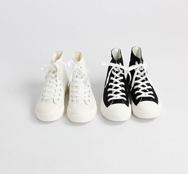 SALE30%OFFARMEN アーメン NAM0702 キャンバスハイカットスニーカー HIGH-CUT SNEAKER