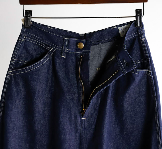 orslow デニムスカート ペインタースカート M orslow [オアスロウ] W DENIM PAINTER LONG SKIRT [00-4136-81