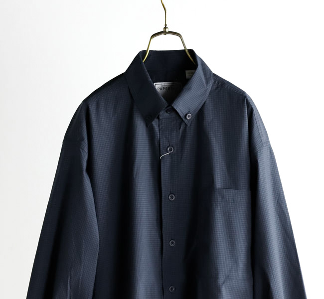 PAPERSKY WEAR ペーパースカイウェア MAGAZINE CHECK BIG SHIRT