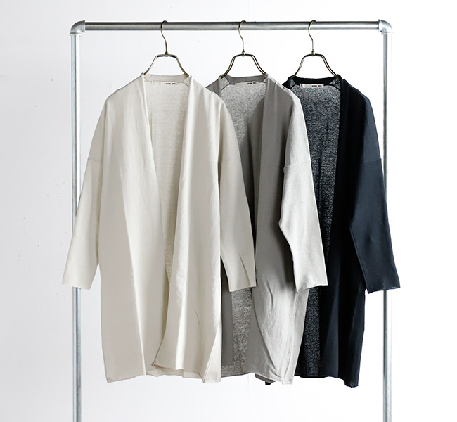 evam eva エヴァムエヴァ コットンラミーローブ cotton ramie