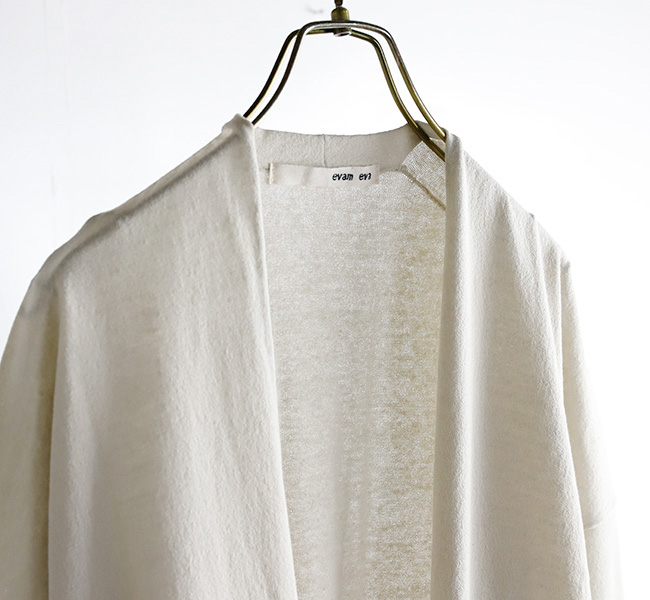 evam eva エヴァムエヴァ コットンラミーローブ cotton ramie robe E231K056 evam eva エヴァムエヴァ コットンラミーローブ cotton ramie
