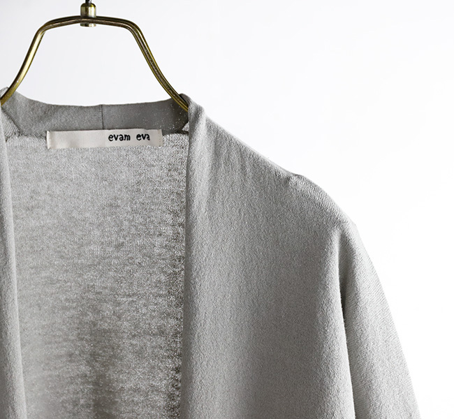 evam eva エヴァムエヴァ コットンラミーローブ cotton ramie