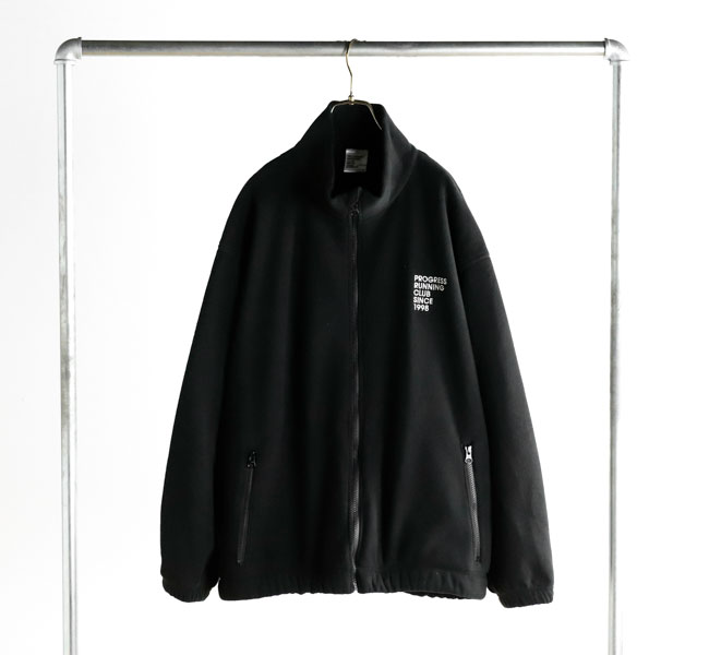【美品】 PROGLESS RUNNING CLUB フリース ジップアップ L PROGRESS RUNNING CLUB プログレスランニングクラブ 1998 FLEECE ZIP