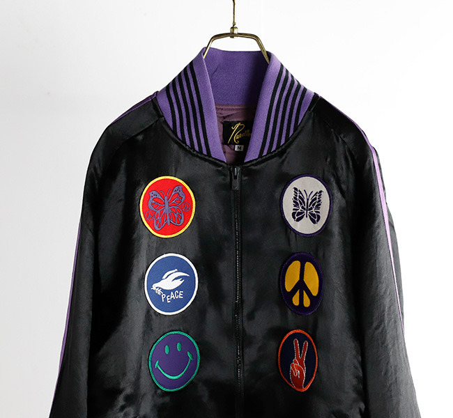 NEEDLES ニードルズ AWARD JACKET ACETATE SATEEN アワードジャケット