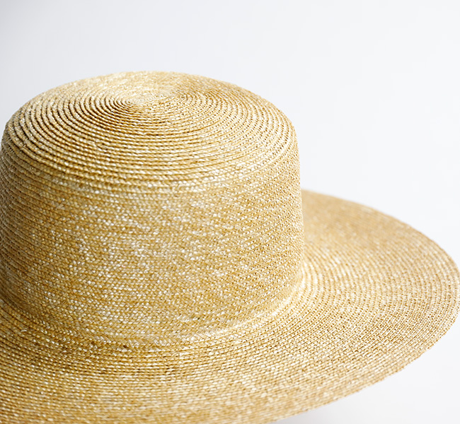 NAPRON ナプロン STRAW BRAID KANKAN WIDE ストローブレイド カンカンワイド NP-HT01-23S1