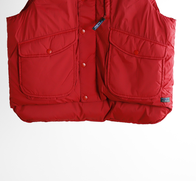 （超美品）LLBEAN エルエルビーン　Down vest ダウンベスト　レッド L.L.BEAN JAPAN EDITION エルエルビーン ジャパンエディション
