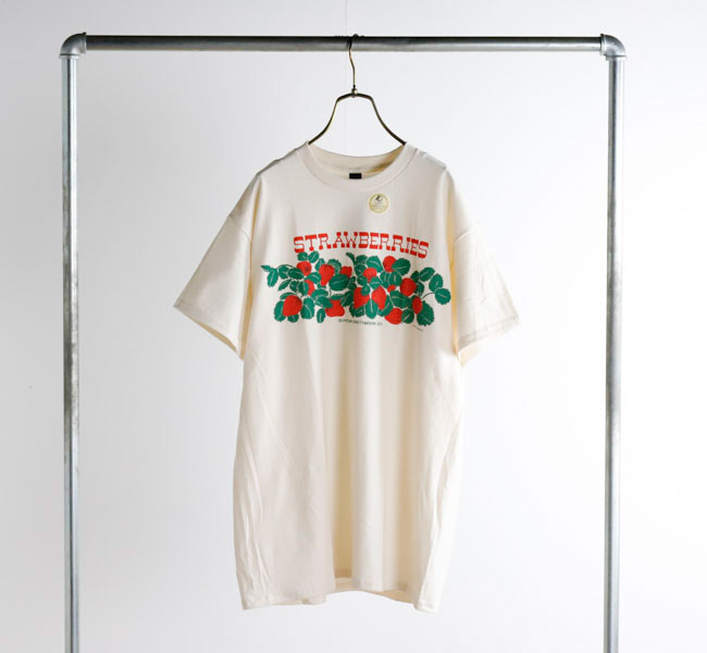 LIBERTY GRAPHICS リバティーグラフィックス 812 Strawberries  アートシルクプリントTシャツ