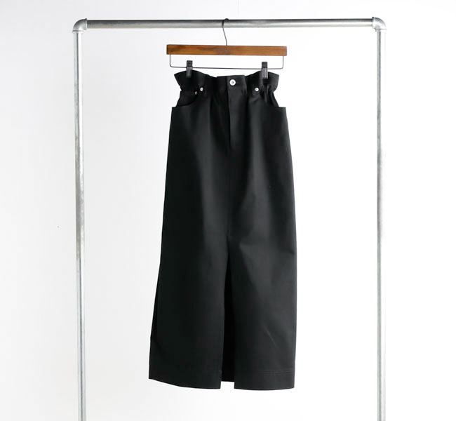 SACRA サクラ 126219121 チノ タイトスカート H.COUNT CHINO CLOTH SKIRT