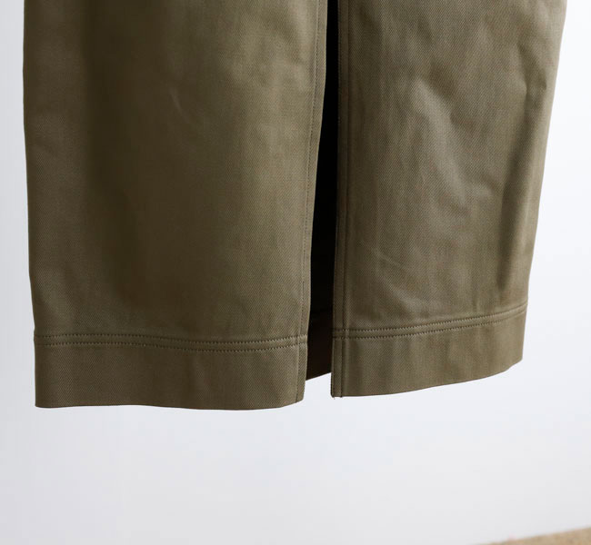 SACRA サクラ 126219121 チノ タイトスカート H.COUNT CHINO CLOTH SKIRT