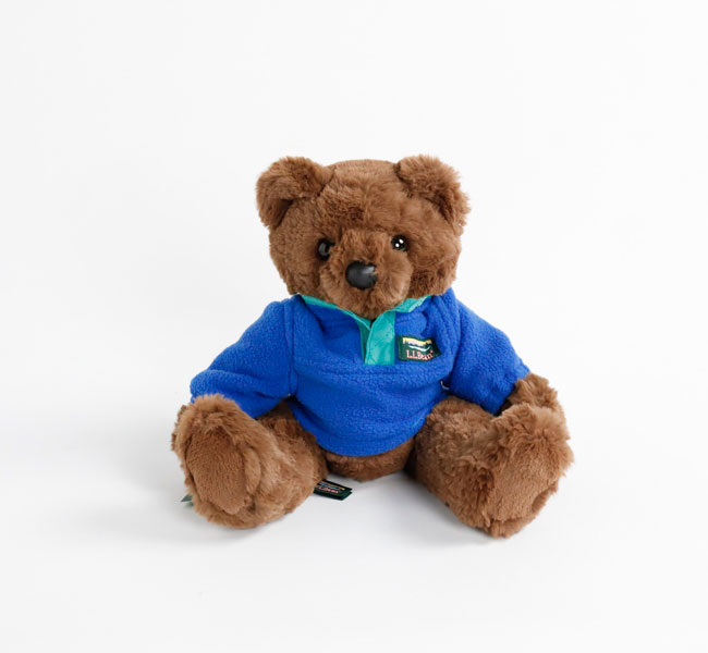 ①LLBean クマ ぬいぐるみ　エルエルベア　エルエルビーン　希少 ①LLBean クマ ぬいぐるみエルエルベアエルエルビーン希少