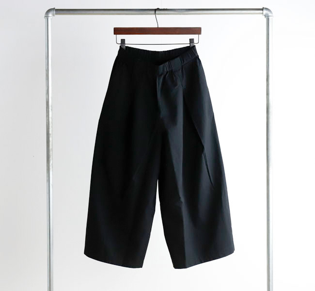 evam eva エヴァムエヴァ コットン ガウチョパンツ キュロット evam eva エヴァムエヴァ E253T065 コットンキュロットパンツ