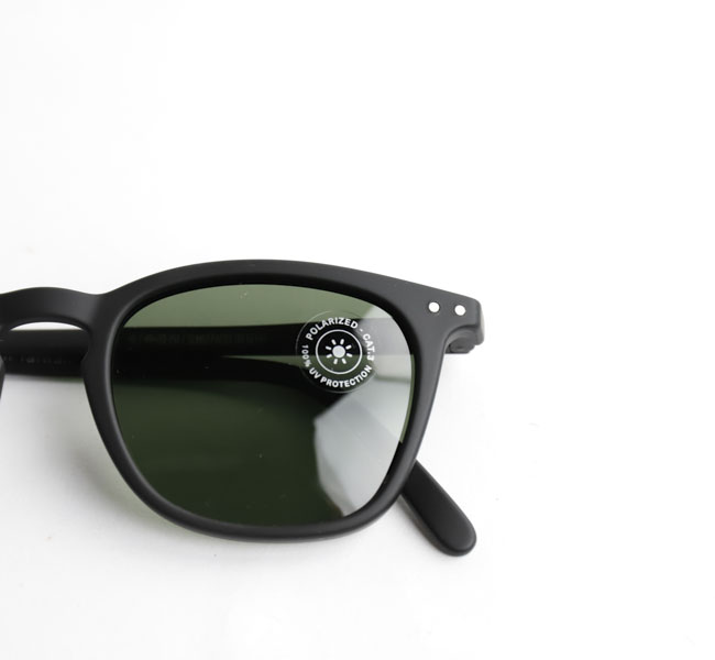 IZIPIZI イジピジ SUN POLARIZED #E 偏光　ブラック SUN POLARIZED #E SUN ポラライズド 偏光レンズ サングラス #E