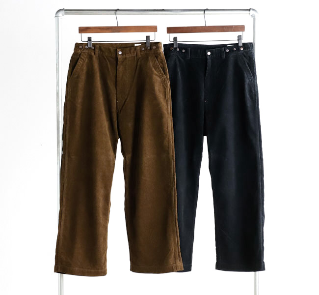 ordinary fits オーディナリーフィッツ PT009 コーデュロイ ベルパンツ