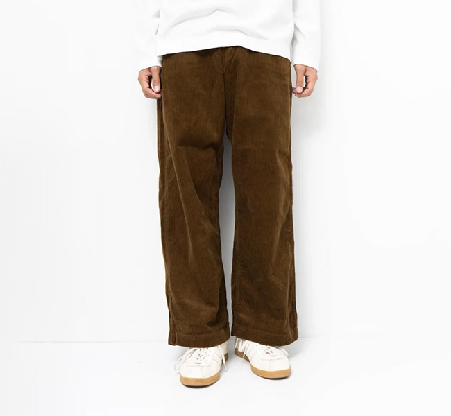 ordinary fits オーディナリーフィッツ PT009 コーデュロイ ベルパンツ