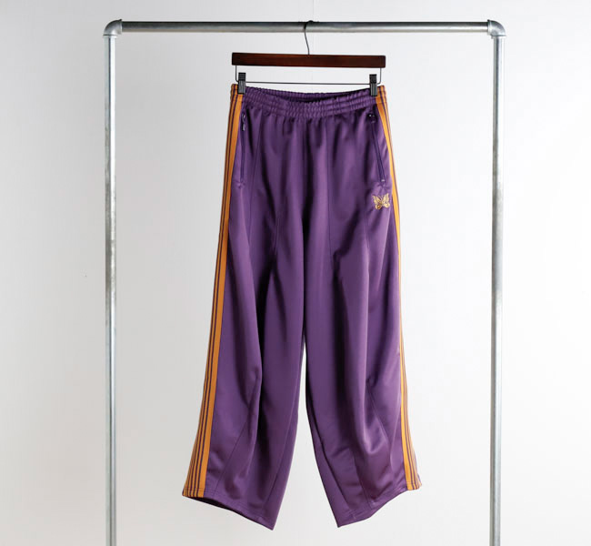 Needles - needles 22aw トラックパンツ ヒザデル H.D パープル